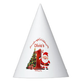 Magical Santa Birthday Design for Kids Partyhütchen