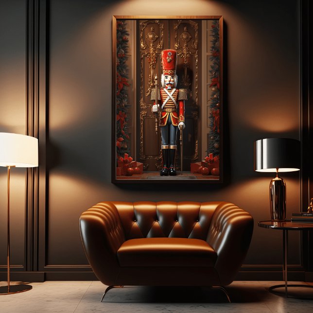 Magical Santa's Grotto: 3D-Weihnachtsdruckposter Poster (Von Creator hochgeladen)