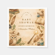 Magical Spellbook Wizard Baby Shower