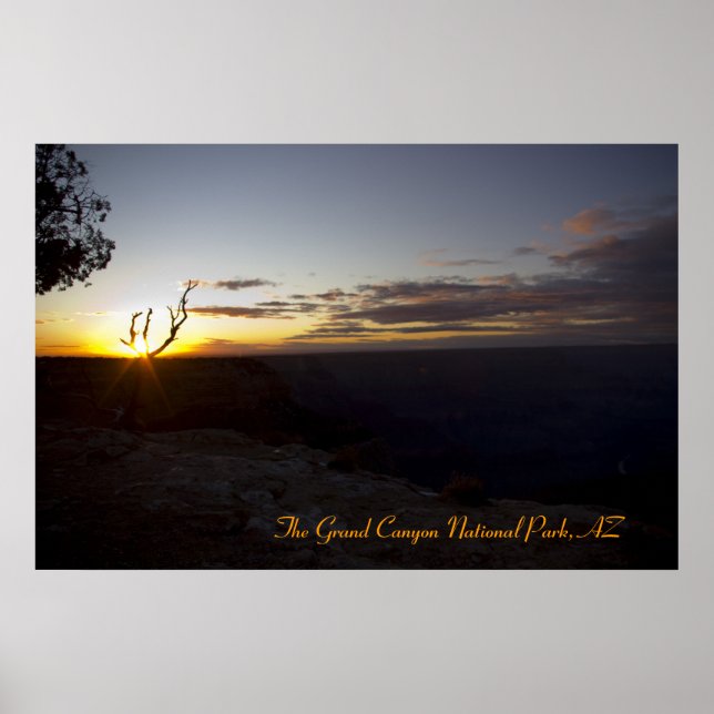 Magical Sunset - Grand Canyon Poster (Vorne)