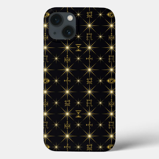 Magical Symbos Pattern Case-Mate iPhone Hülle (Rückseite)