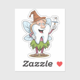 Magical Tooth Fairy Art Aufkleber