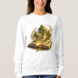 Magical Tree Buch T-Shirt | Überfluss, Lesen Sweatshirt