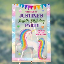 Magical Unicorn Any Age Birthday Party