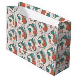 Magical Unicorn Birthday Große Geschenktüte
