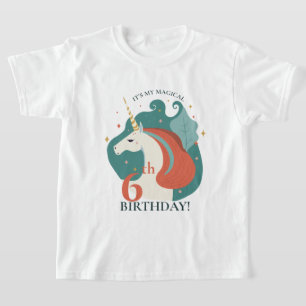 Magical Unicorn Birthday T-Shirt