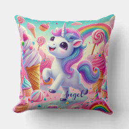Magical Unicorn, Cupcakes, & Rainbow Kissen