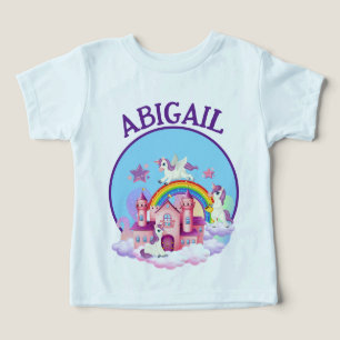 Magical Unicorn Dreams Personalisiertes T-Shirt