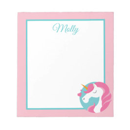 Magical Unicorn Notepad Notizblock