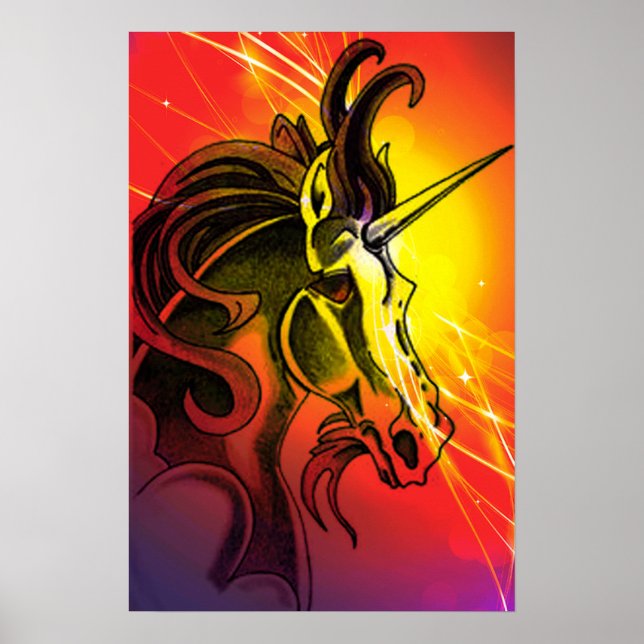 Magical Unicorn Poster (Vorne)