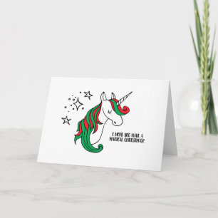 Magical Unicorn Weihnachten