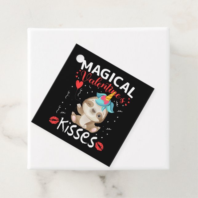 Magical Valentine's Kisses Geschenkanhänger (Beispiel)