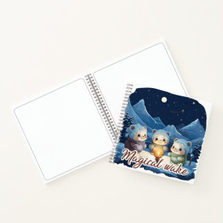 Magical wake notizbuch