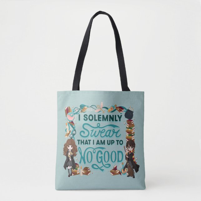 Magical Watercolor "I feierlich Swear" Tasche (Vorderseite)