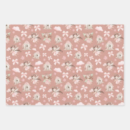 Magical Whimsical Cute Fairies  Geschenkpapier Set