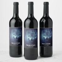 Magical Wild Wolf mit Phantastischem Blue Eyes Eve