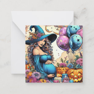 MAGICAL WItchy Vibes   Baby   Schwangerschaft   Ma Mitteilungskarte