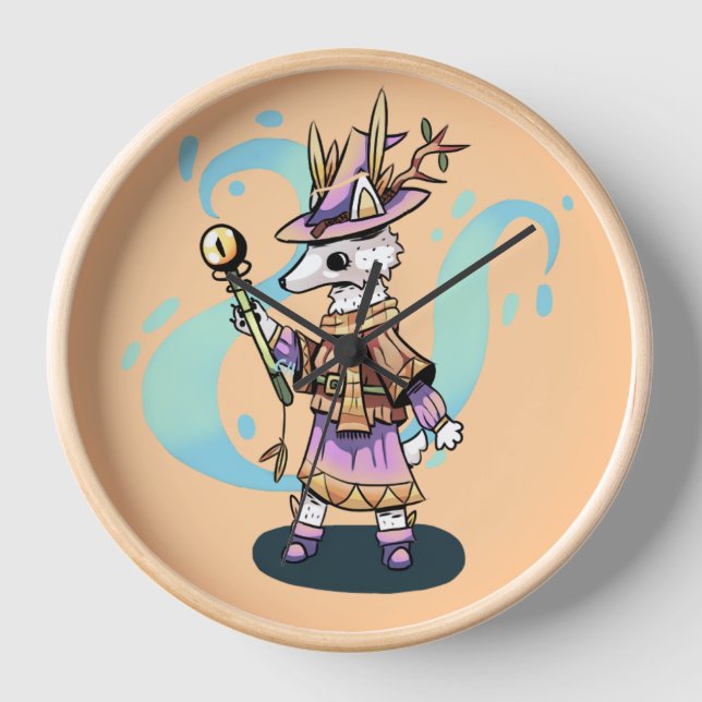 Magical wolf uhr (Vorderseite)
