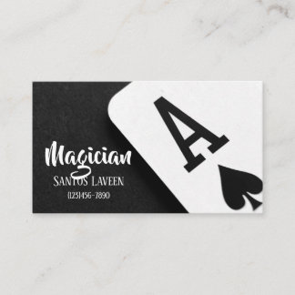 Magician Business Card Visitenkarte