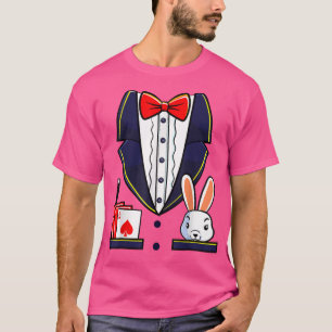 Magician Kostüm Halloween Magie Show Männer Frauen T-Shirt