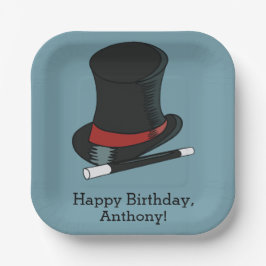 Magicians Hat Magic Show Birthday Party Pappteller