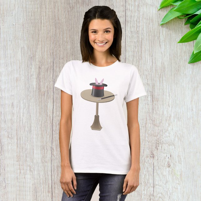 Magicians Rabbit in einem Hut T-Shirt (Von Creator hochgeladen)