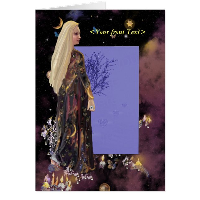 Magicien Parmi les cristaux, modèle ! (Devant)