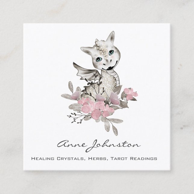 Magick Baby Dragon Carte de visite (Devant)