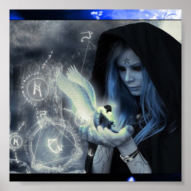 Magick in ihren Händen Poster (Vorne)
