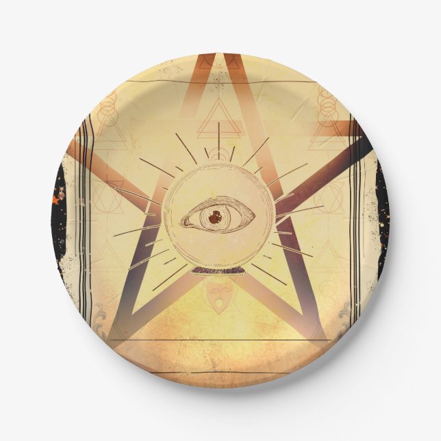 Magick Mystical Ansammlung Fortune Teller Eye Part (Vorderseite)