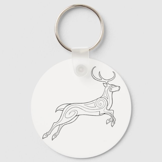 Magick - Stag Schlüsselanhänger (Vorderseite)