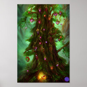 MAGICKE WALDBEUCHTEN POSTER