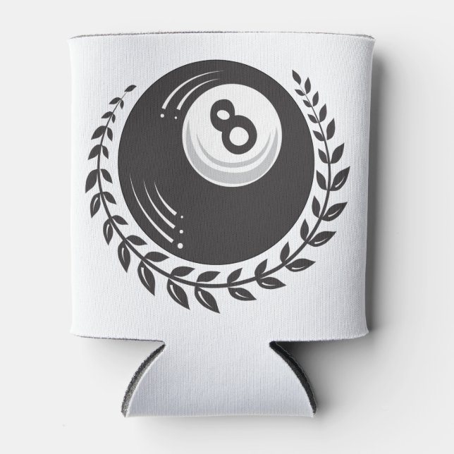Magie 8 Ball Tattoo Dosenkühler (Vorderseite)