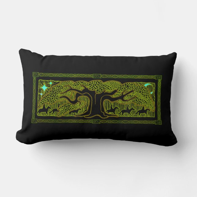 Magie celtique - Le grand Coussin de l'arbre (Recto)