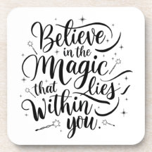 Magie dans le Dessous de verre