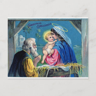 Magie de Noël : Une vieille carte postale