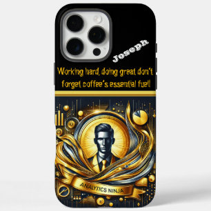 Magie der Analytik durch Datenwissenschaftler iPhone 16 Pro Max Hülle