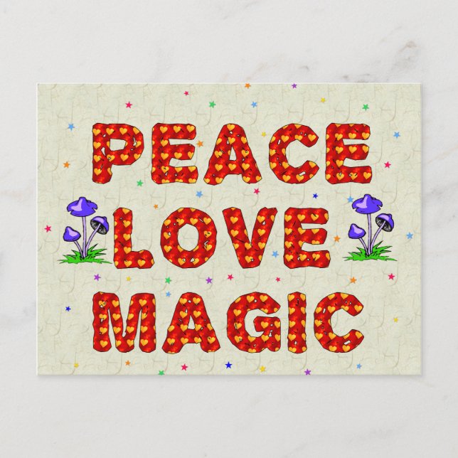 Magie der Liebe Postkarte (Vorderseite)