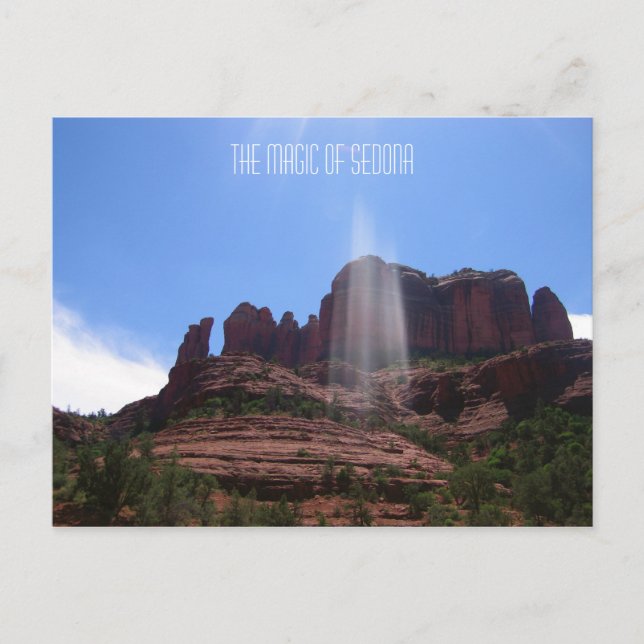 Magie der Postkarte von Sedona (Vorderseite)