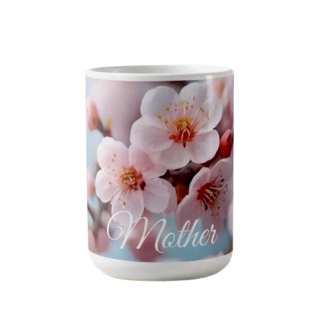 Magie der rosa Blüten Kaffeetasse (Von Creator hochgeladen)