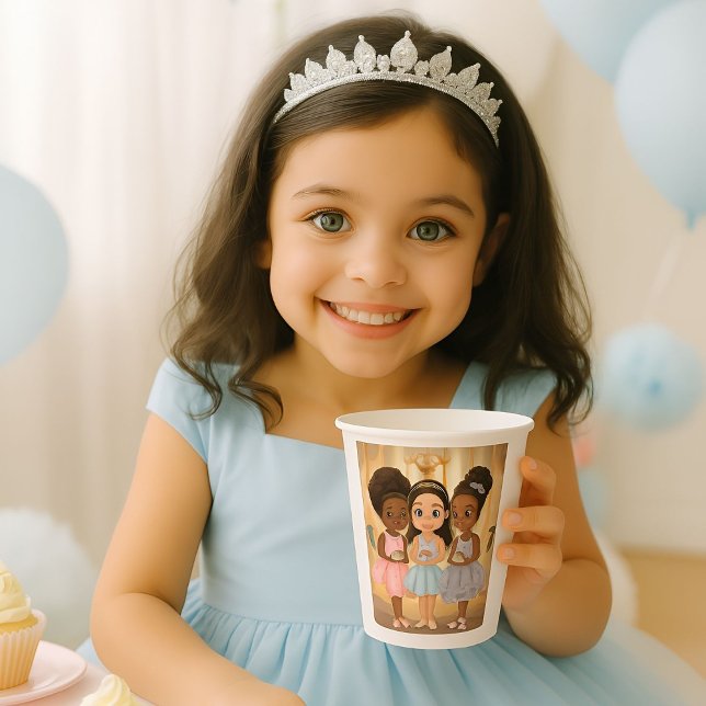 Magie der verzauberten Elixir-Melanierten Prinzess Pappbecher (Von Creator hochgeladen)