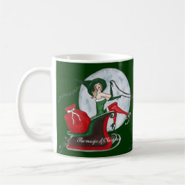 Magie der Weihnachtszeit-Tasse Kaffeetasse