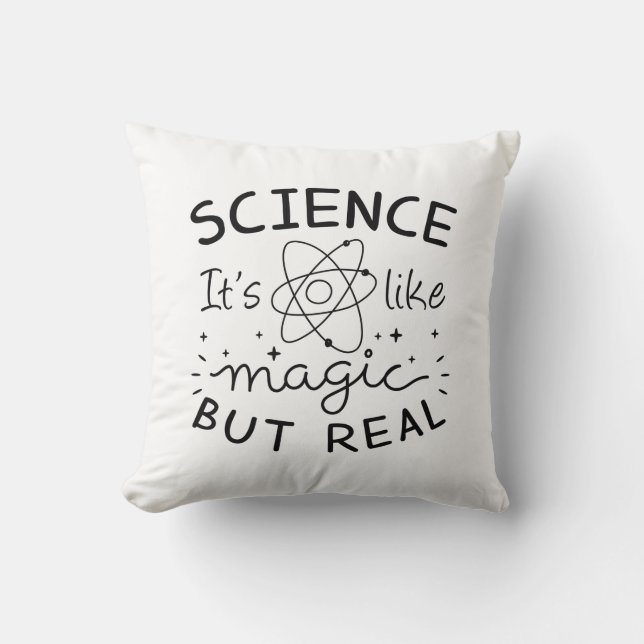 Magie der Wissenschaft Kissen (Vorderseite)