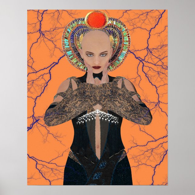 Magie des ägyptischen Elektro Poster (Vorne)