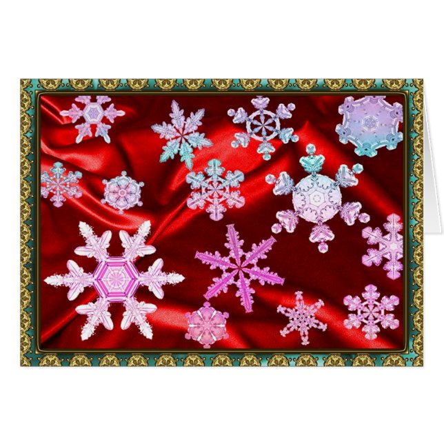 Magie et merveille des flocons #2 de neige (Devant horizontal)