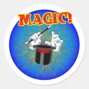 Magie - grand autocollant