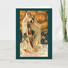 Magie Halloween Karte