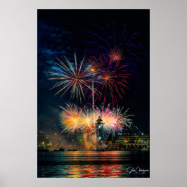 Magie in der Nacht – Erie's Himmel in Flammen Poster