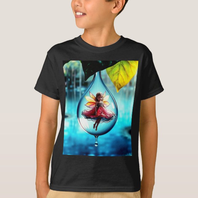 Magie in einem Tropfen Wasser T-Shirt (Vorderseite)