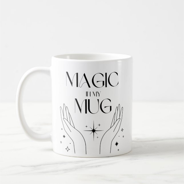 Magie in meiner Tasse Halloween-Geschenk (Links)
